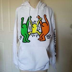 Forever 21 Keith Haring Hoodie NEW NEVER WORN